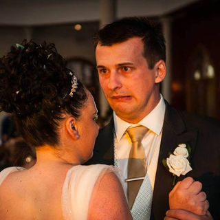 Illustration for article titled See the Terrified Face of a Man Who's Just Torn His Bride's Gown